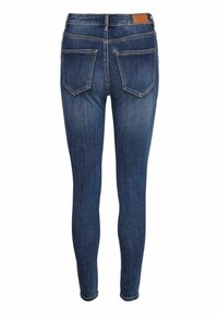 Vero Moda Vaqueros pitillo - dark-blue denim