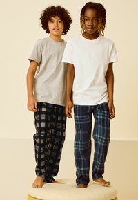 Next 2 PACK - REGULAR FIT - Nattøj bukser - blue black check