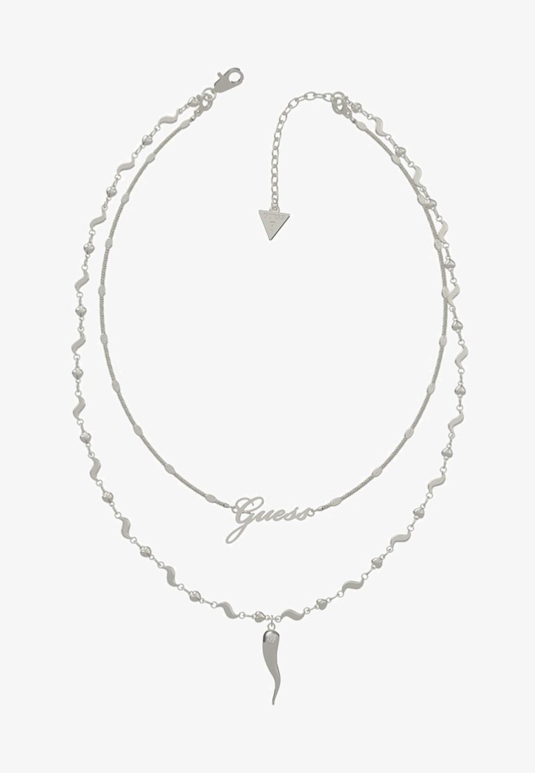 Guess Get Lucky Collana Silver Coloured Argento Zalando It