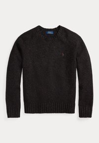 MARLED WOOL-BLEND SWEATER
 - Trui - charcoal marl