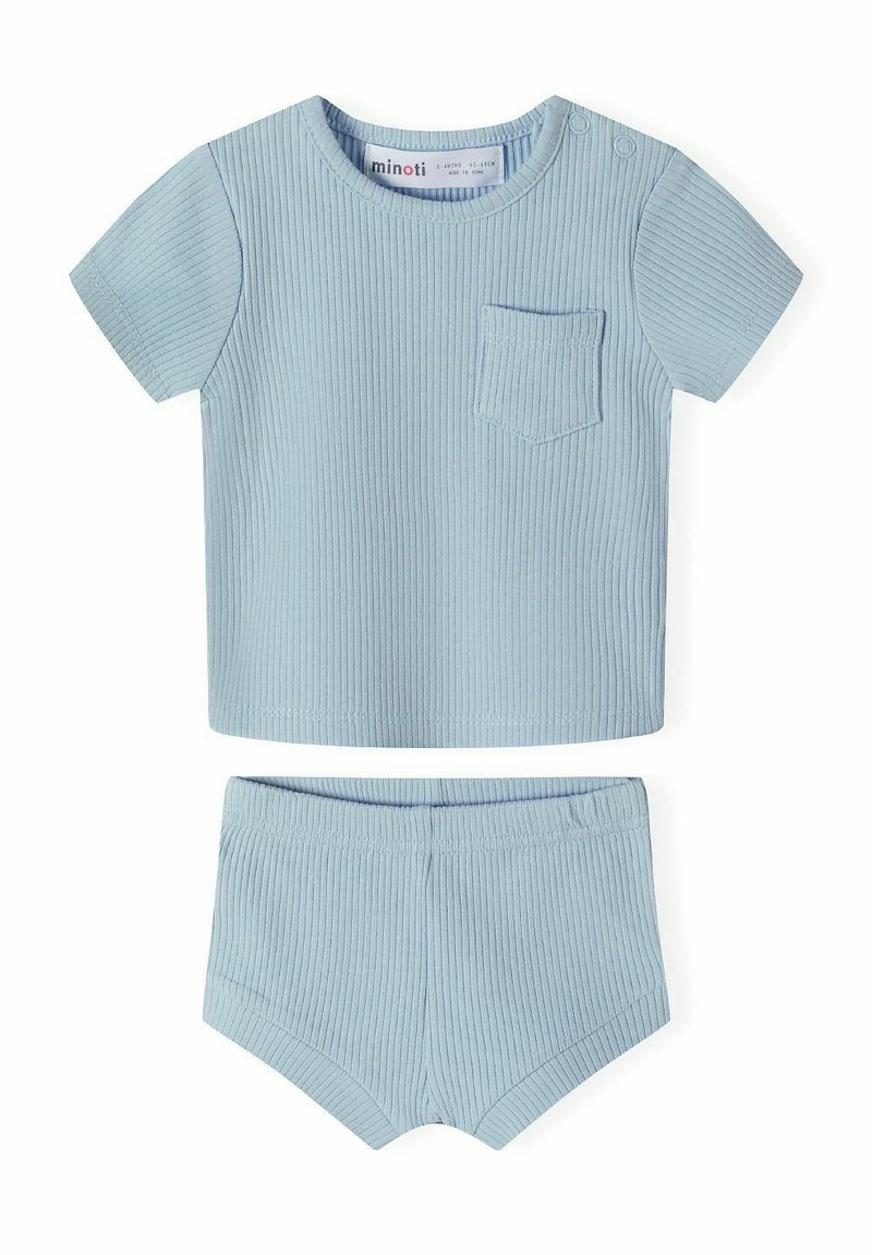 MINOTI 2 PIECE SHORT SLEEVE SET - Pyžamová súprava - blue