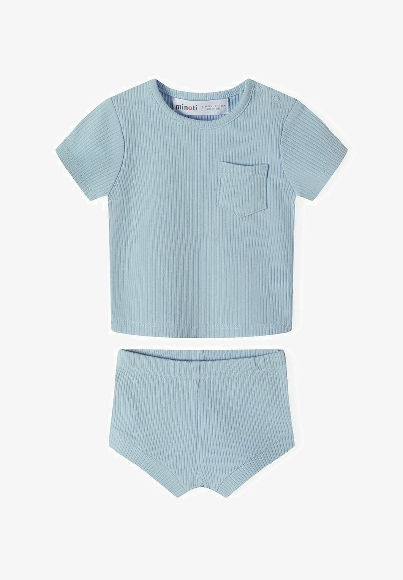 MINOTI 2 PIECE SHORT SLEEVE SET - Pyžamová súprava - blue