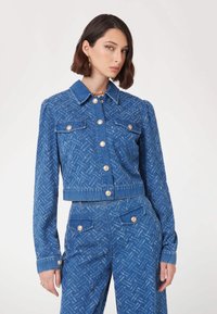 CROPPED - Veste en jean - hellblau