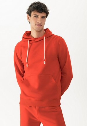 Kapuzenpullover - tango red