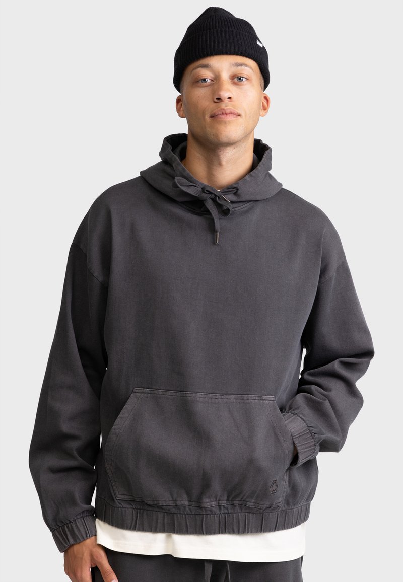 Redefined Rebel ANDY HOOD UNISEX - Φούτερ με κουκούλα - pirate black