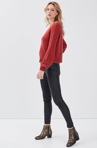 BONOBO Jeans TREGGING - Broek - denim noir enduit