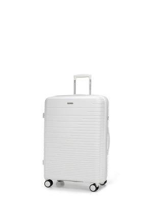 LARGE SUITCASE FROM POLYPROPYLENE - Valise à roulettes - white
