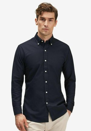 OXFORD BUTTON DOWN - Skjorta - black