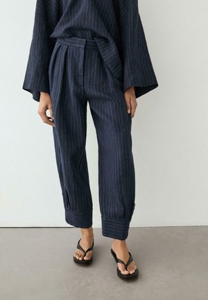 Massimo Dutti Bukser - dark blue