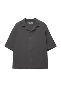 LINEN BLEND - Cămașă - dark grey