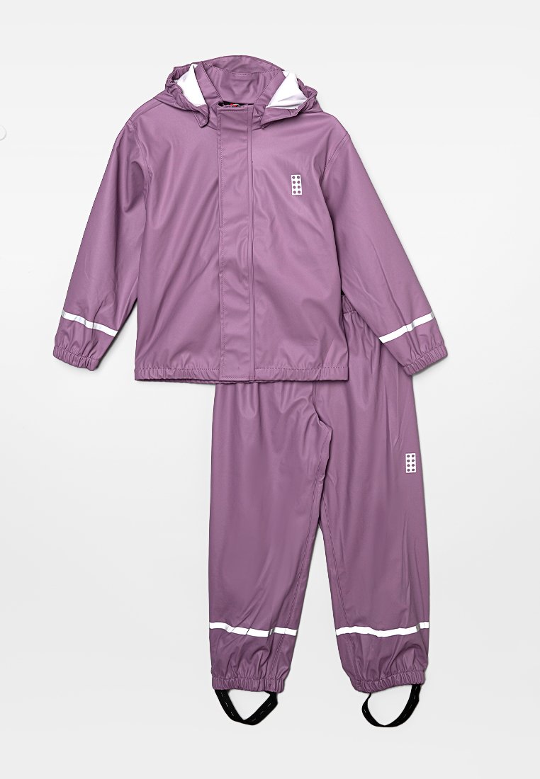 LEGO® kidswear Regenpak paars