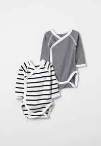 Petit Bateau 2 PACK - Body - dark blue