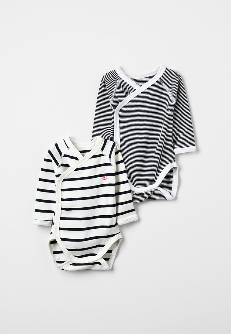 Petit Bateau 2 PACK - Body - dark blue