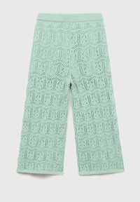 Mango Kids KID - Hlače - light green