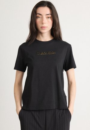CLASSIC TEE - Tričko s potlačou - black