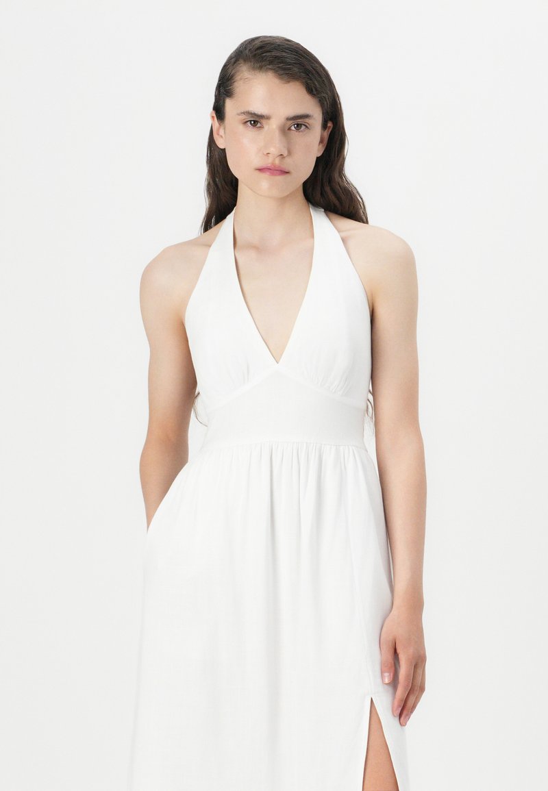 patbo jersey sands corset midi dress Lurex Tulle Bustier Midi Dress