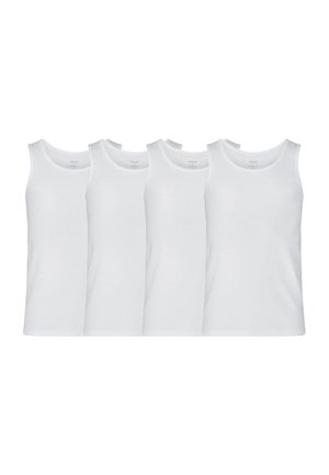 4ER PACK  - Maglietta intima - weiß