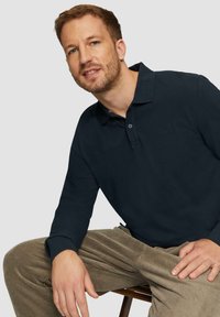 s.Oliver MIT LOGO - Poloshirt - navy