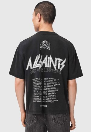 AllSaints, T-Shirt print - washed black