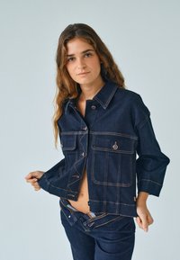 Mos Mosh PENN DELUXE - Džinsinis švarkelis - dark blue