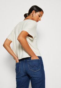 American Vintage T-shirt basic - gris chine