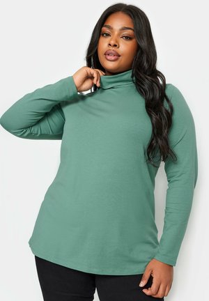 TURTLE NECK - Camiseta de manga larga - green