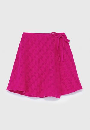 WRAP SKIRT - Φούστα σε γραμμή Α - pink