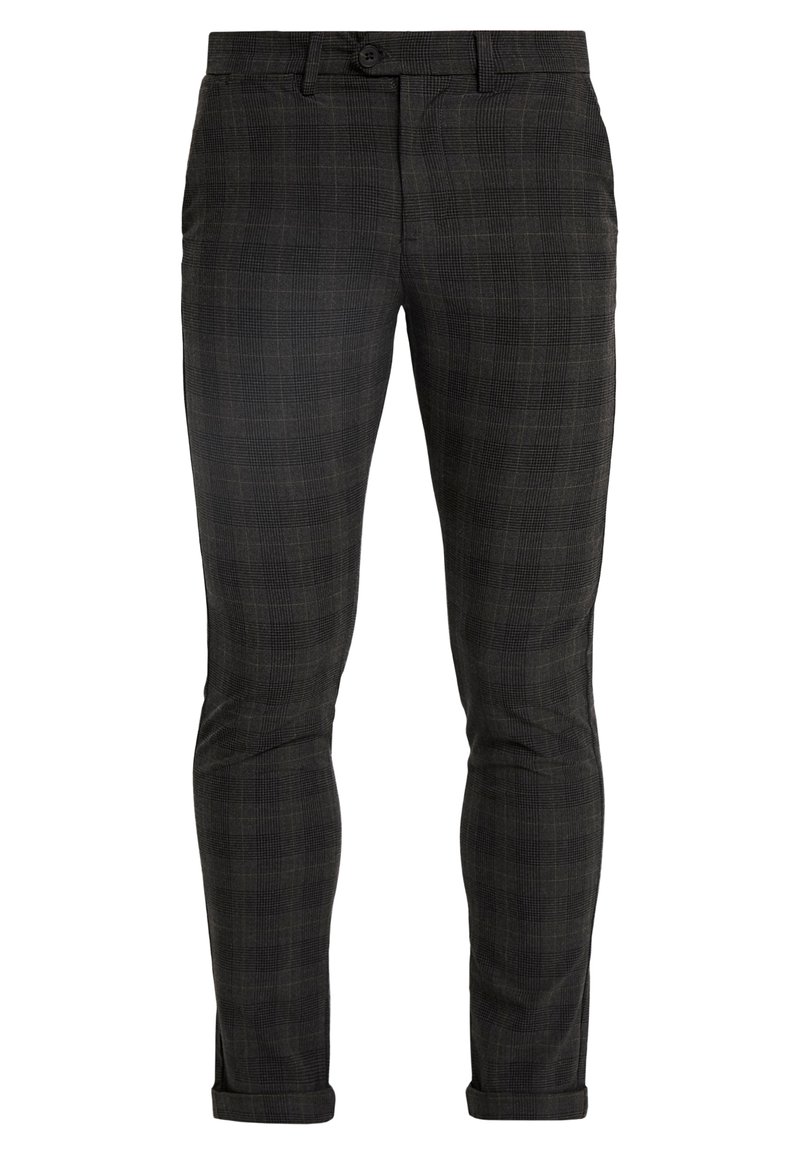 Jack & Jones PREMIUM Chino donkergrijs gemêleerd