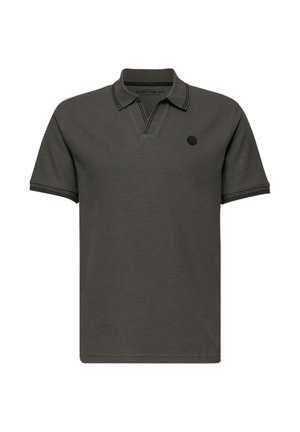 Street One MEN, SHORT-SLEEVE POLO SHIRT WITH STRUCTURE - Poloshirt - grau