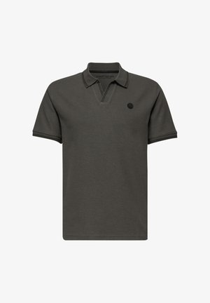 Street One MEN, SHORT-SLEEVE POLO SHIRT WITH STRUCTURE - Poloshirt - grau