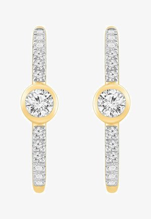 Ethische Diamanten, Orecchini - yellow gold-coloured