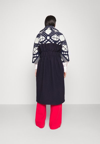 Teatum Jones THE DUDLEY COAT - Κλασικό παλτό - navy/ white