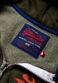 Superdry & Co Felpa con zip - green