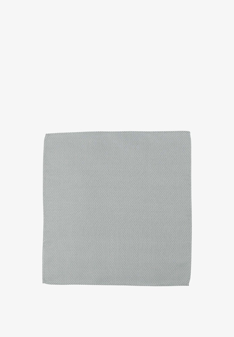 Gray textured placemat with a subtle mesh pattern, rectangular shape, and clean edges, suitable for dining or decor use.