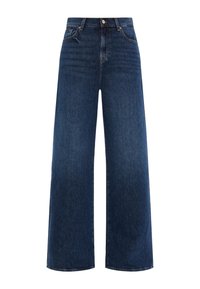 Jeans a zampa - dark blue