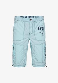 Camp David MIT LABEL PRINTS - Shorts - cool mint/mint - Zalando.de
