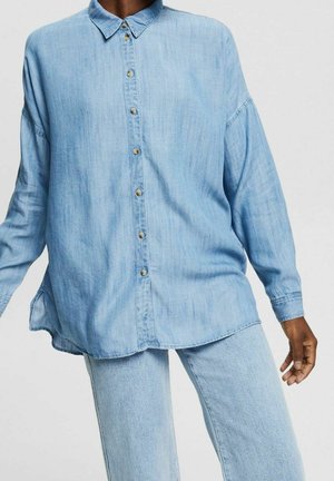 Košilová halenka  - blue denim