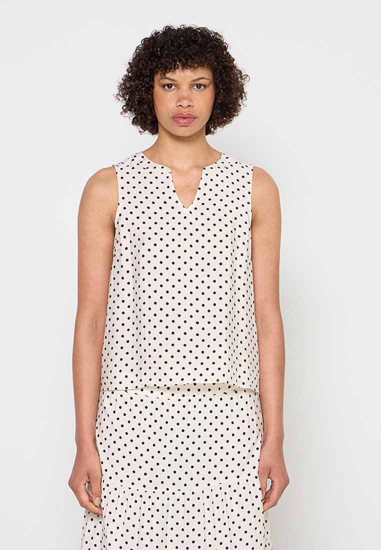Vero Moda Petite Blouse gemêleerd zwart Vero Moda Petite Blouse gemêleerd zwart