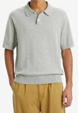 Poloshirt - mottled grey