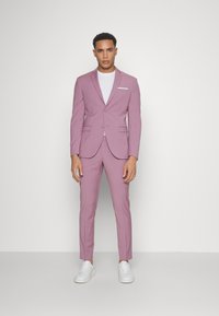 Isaac Dewhirst - THE FASHION SUIT NOTCH - Odijelo - muted mauve Minijatura 1