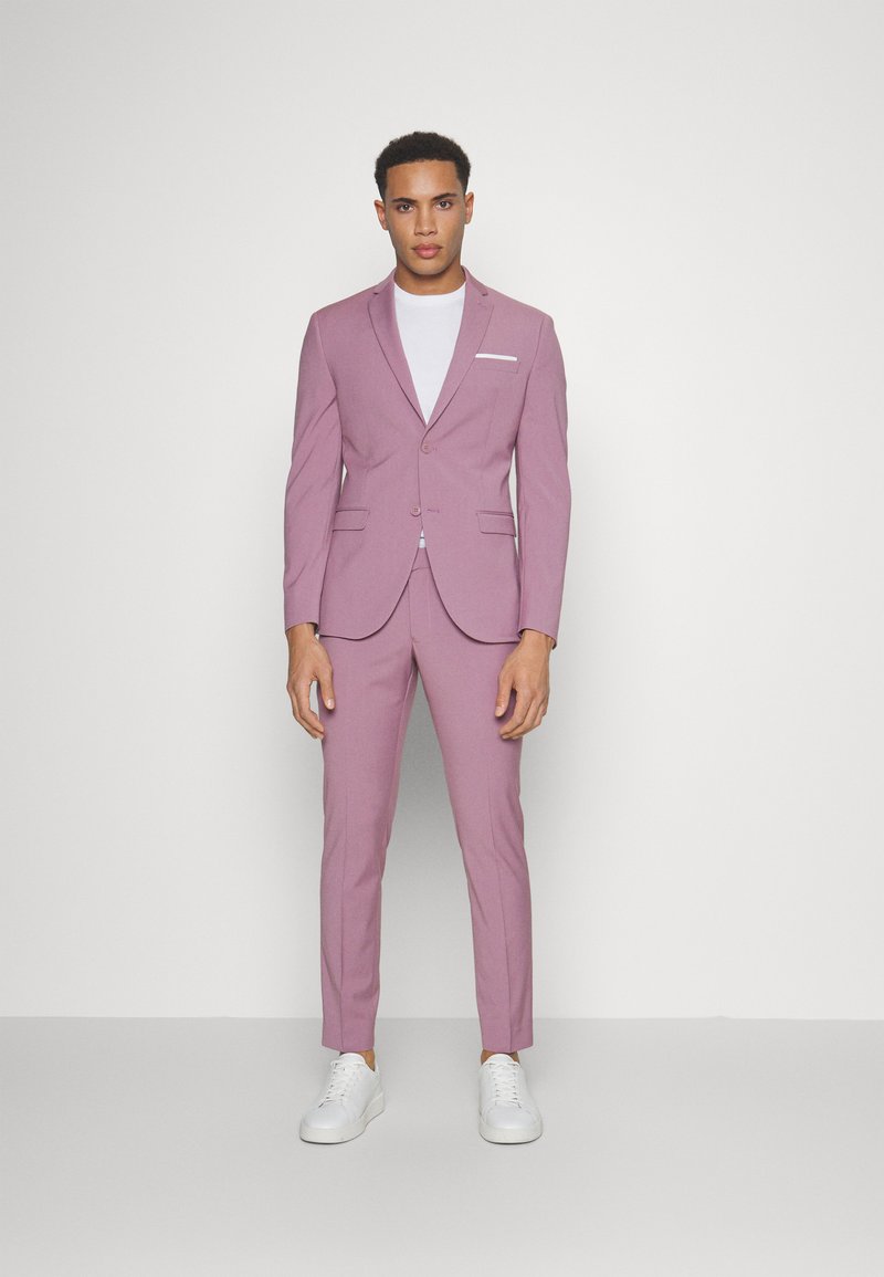 Isaac Dewhirst - THE FASHION SUIT NOTCH - Uzvalks - muted mauve, Palielināt