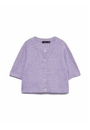 Vero Moda, VMSOFFE 2/4 O-NECK CARDIGAN NOOS - Gilet - pastel lilac