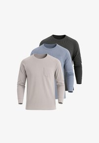 Ausgewählt, blue/grey/graphite