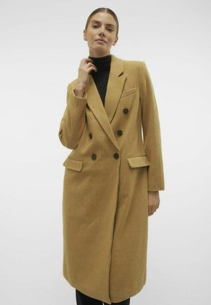 Vero Moda Klassischer Mantel - misted yellow