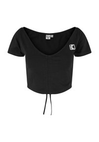 OG GATHERING CROP - T-Shirt print - black