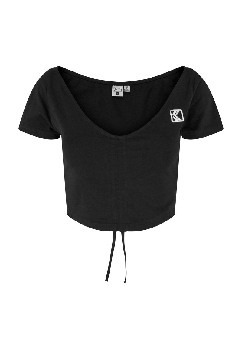 Karl Kani T-shirt print zwart