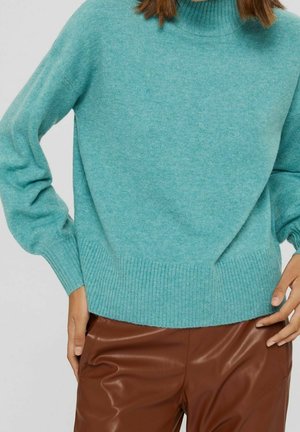 Strickpullover - turquoise