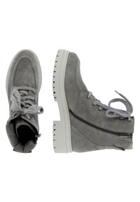 Gianluca Pisati YUCCA - Stivaletti con plateau - grigio