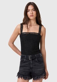 AllSaints - VERA LACE BODYSUIT. - Top - black Thumbnail Image 1