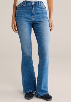 RIDGE - Vaqueros bootcut - blue